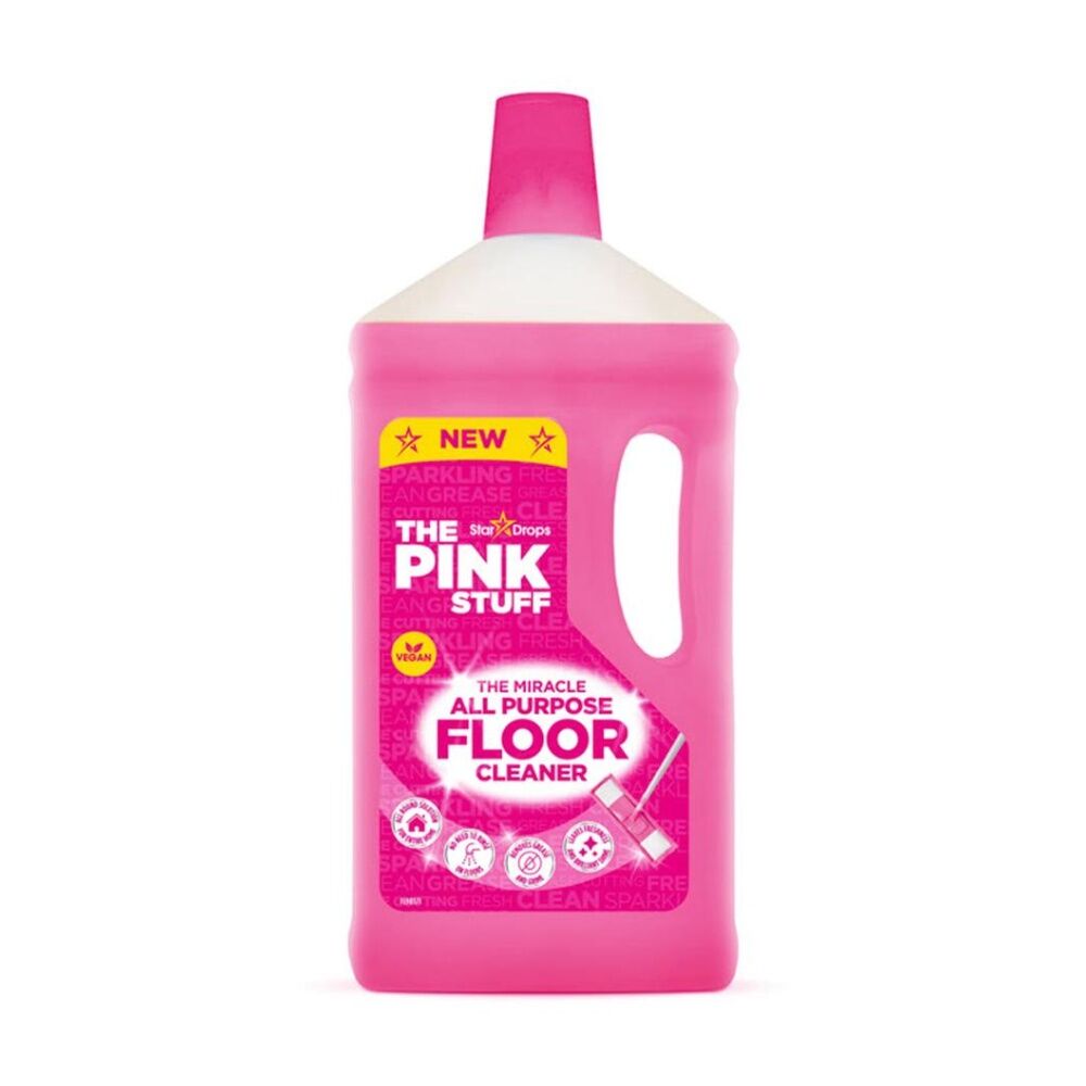 12PK Pink Stuff The Miracle Multi Purpose Floor Cleaner Bottle 1L