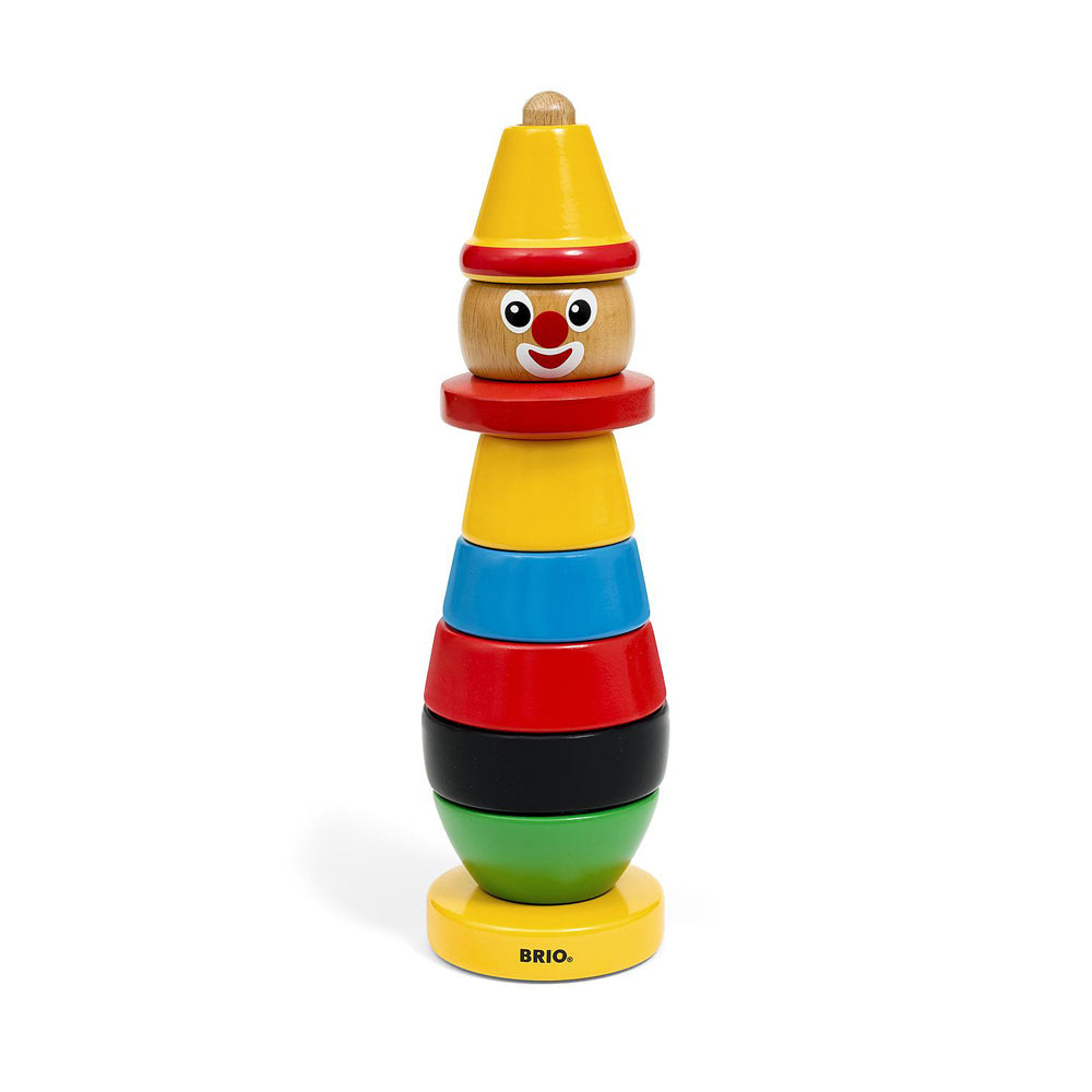 9pc Brio Stacking Clown Kids/Childrens Play Toy 12M+