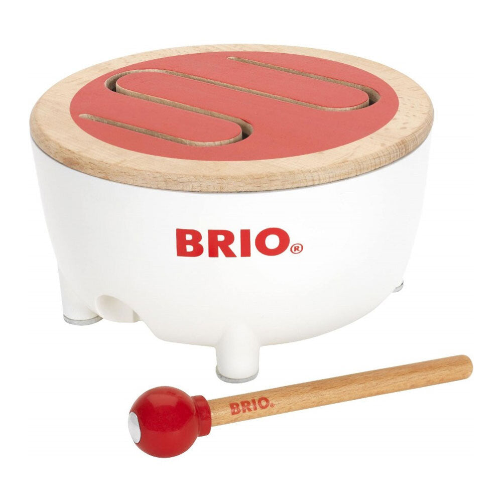 Brio Musical Drum Kids/Childrens Pretend Play Toy Playset 18M+
