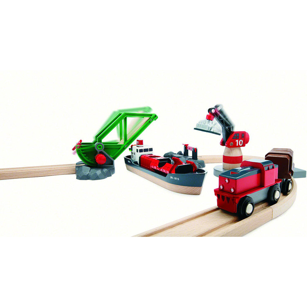 16pc Brio Cargo Harbour Set Kids/Childrens Play Toy 3y+