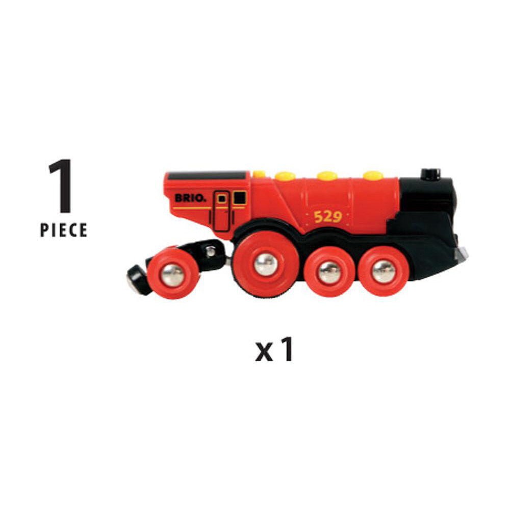 Brio Mighty Red Action Locomotive Childrens Play Toy 3y+