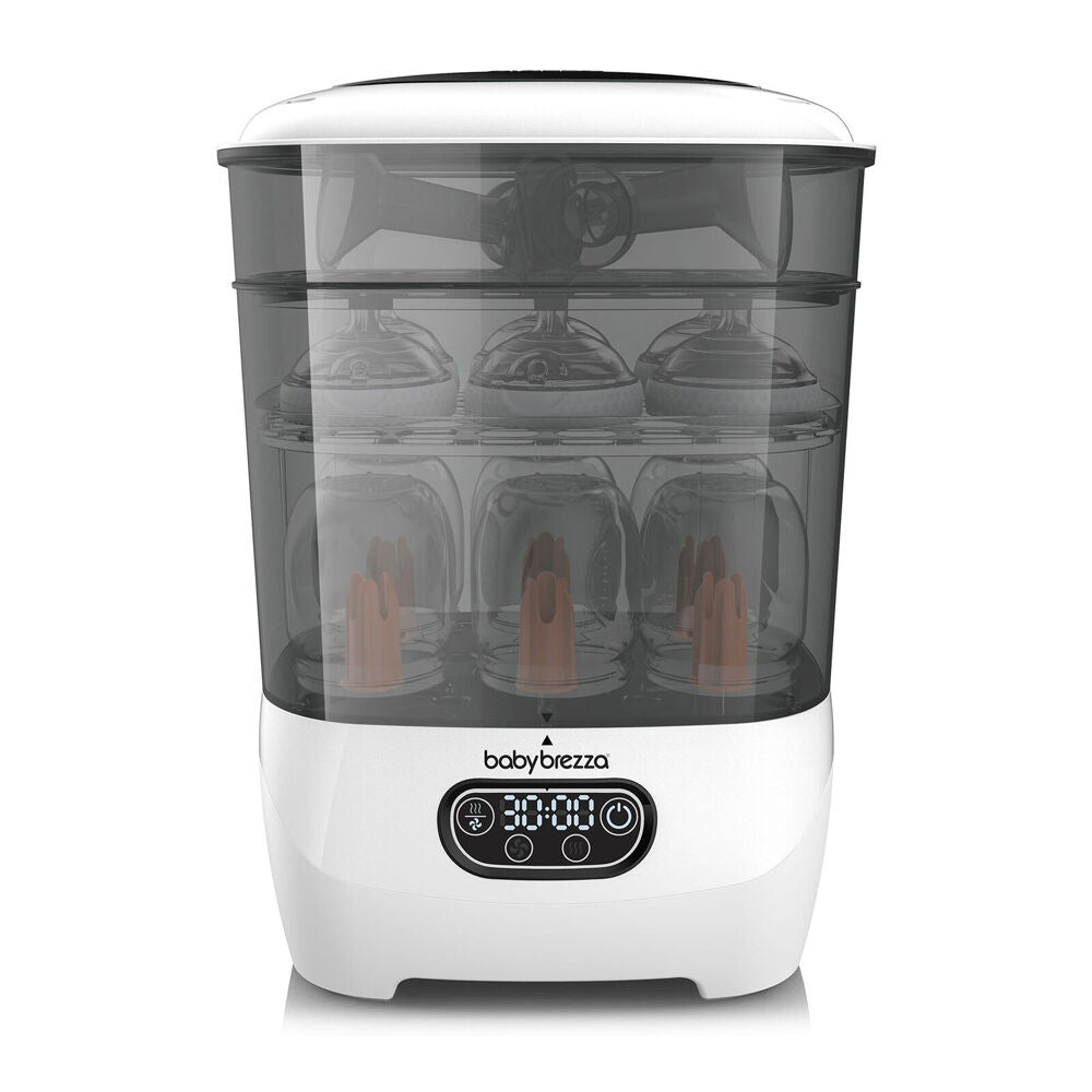 Baby Breeza One Step Bottle Steriliser and Dryer Advanced White/Black