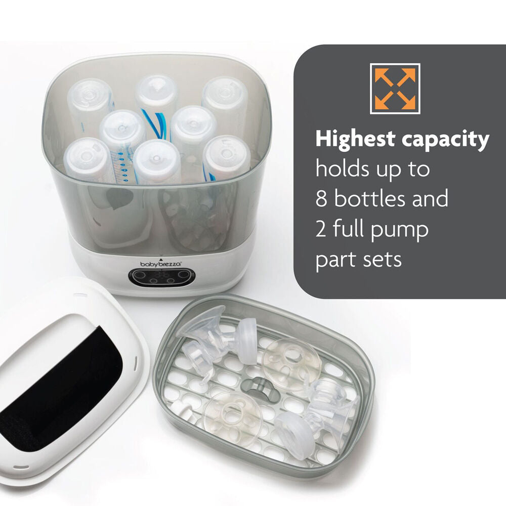 Baby Breeza One Step Bottle Steriliser and Dryer Advanced White/Black