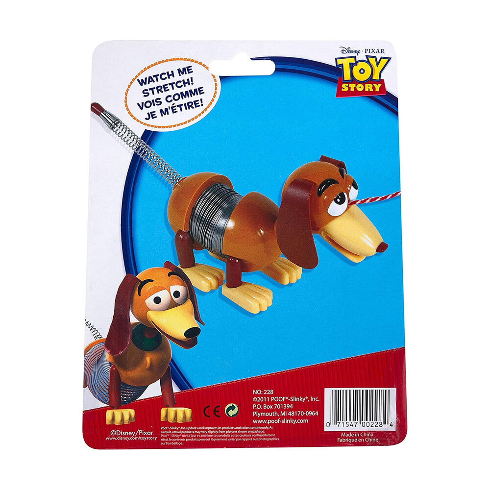 Toy Story Slinky Dog Jr Stretchable Body Parts Coiled Figurine/Kids 3y+