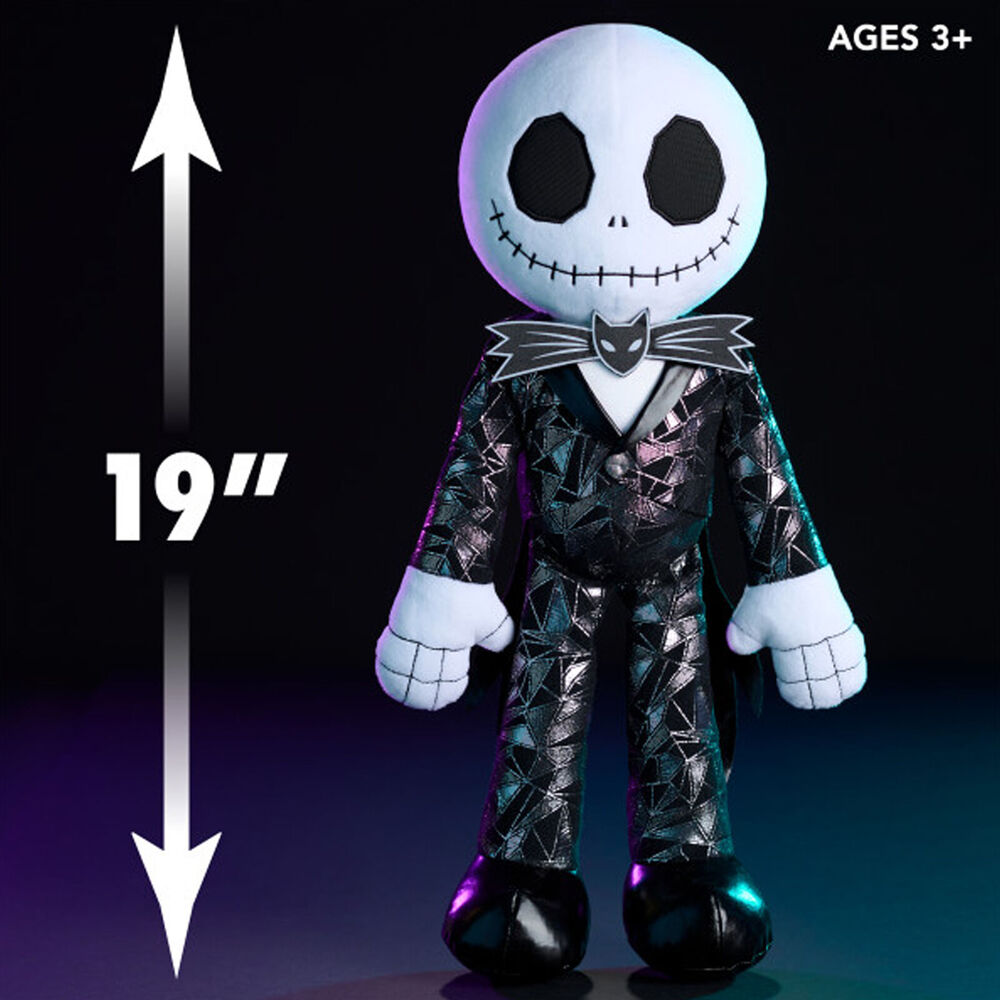 Nightmare Before Christmas Large Faceted Jack Skellington Soft Toy/Plush 3y+