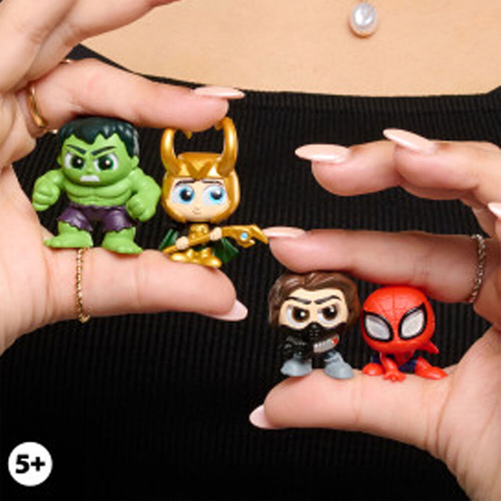 2x 4pc Doorables Marvel Collectable Figures Action Peek Surprise Capsules 5y+