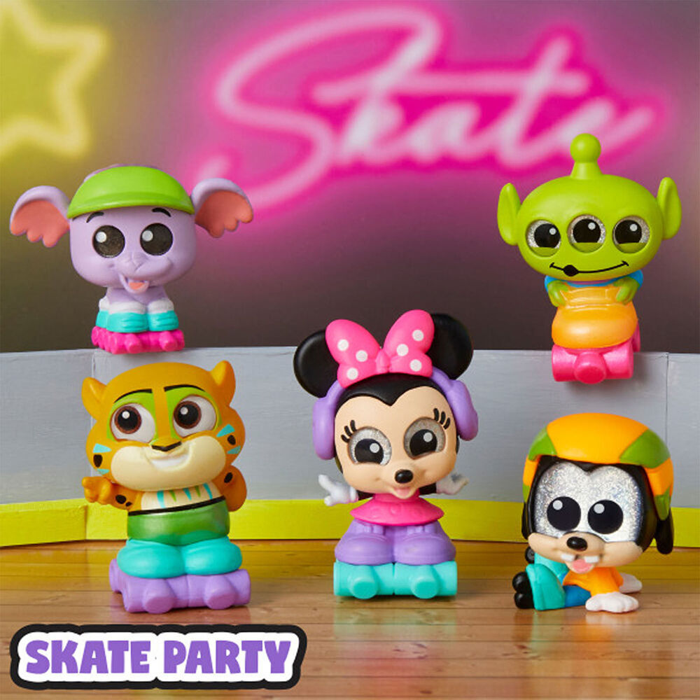 2PK Doorables Disney Multi Peek Blind Box Collectable Figures Pop Up Party Set 5y+