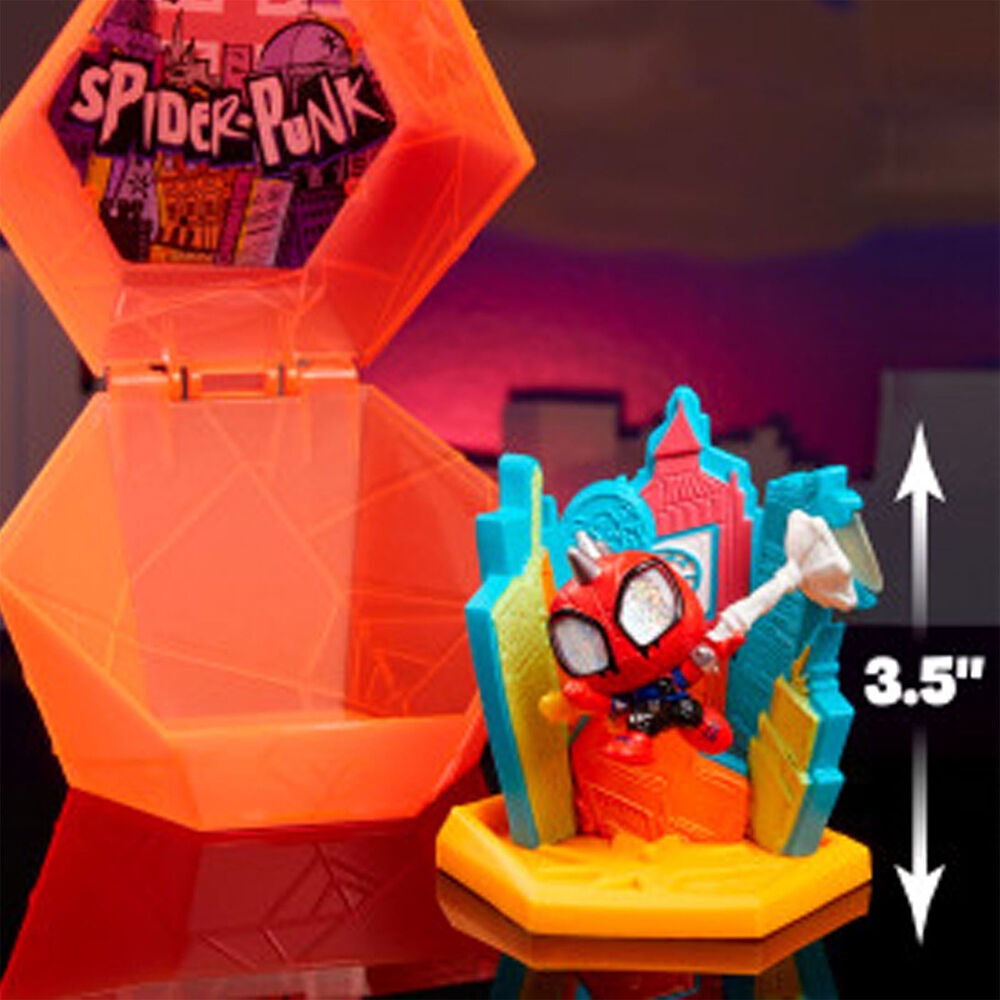 2PK Doorables Marvel Collectable Figures Spider-Verse Collector Capsule Display 5y+