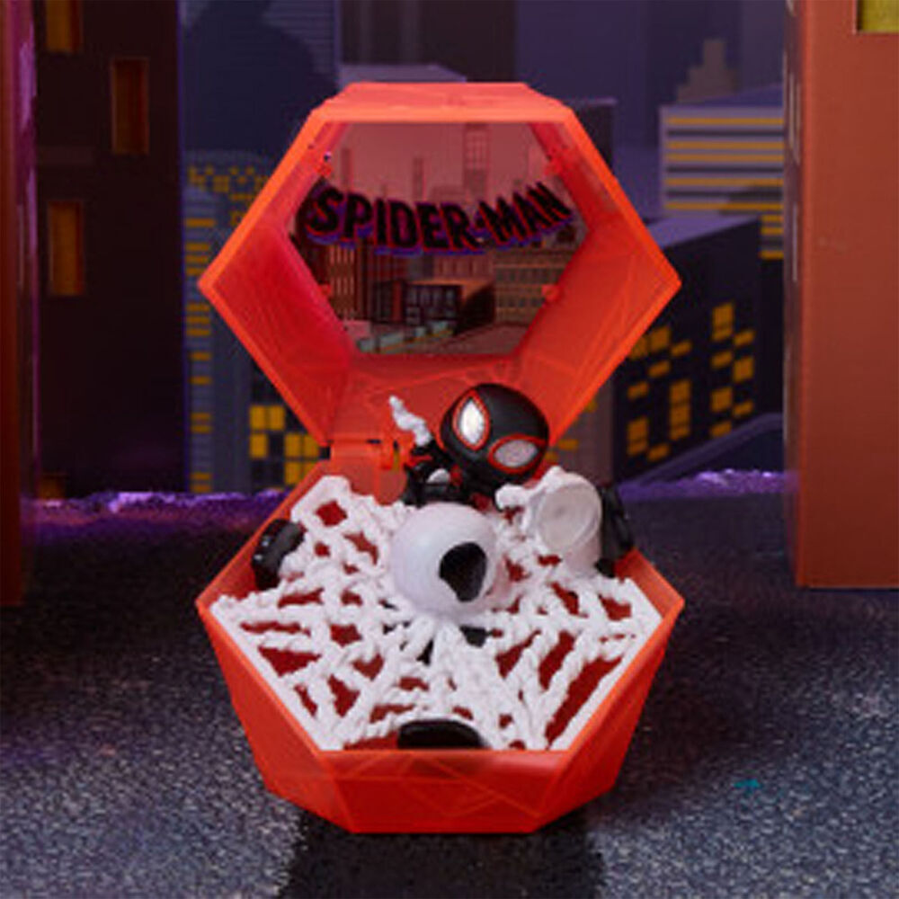 2PK Doorables Marvel Collectable Figures Spider-Verse Collector Capsule Display 5y+