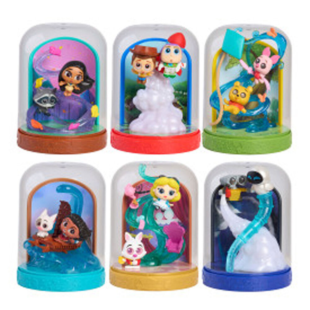 2PK Doorables Disney Collectible Figures Doorway To Magic Toy Display Set 5y+