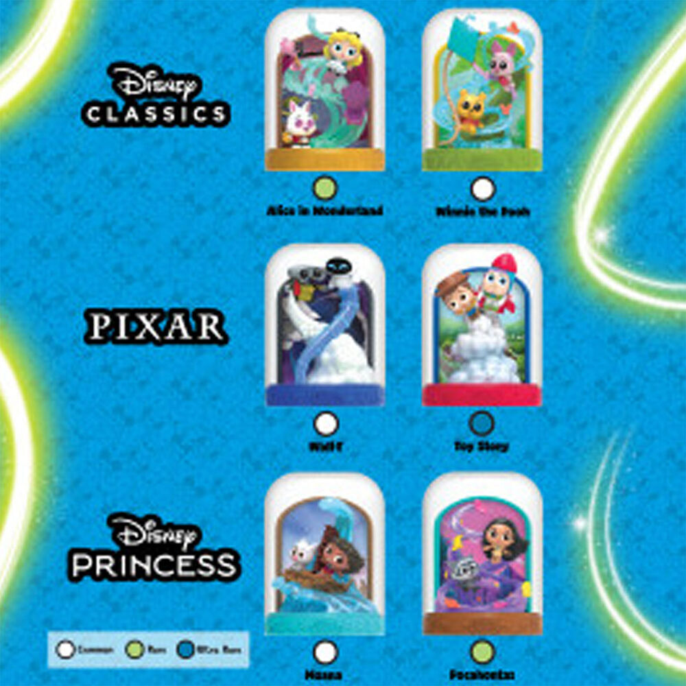 2PK Doorables Disney Collectible Figures Doorway To Magic Toy Display Set 5y+