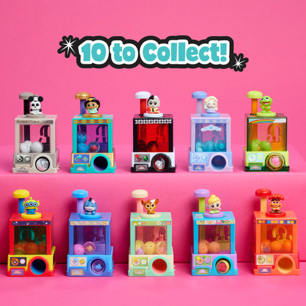 11pc Doorables Disney Collectable Figures Whatcha Gotcha Claw Machine Toy 5y+
