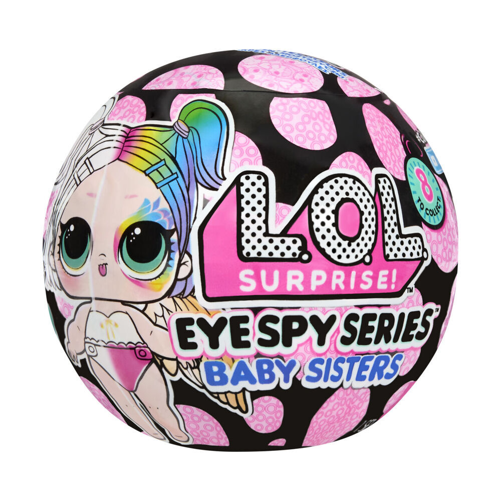 2PK L.O.L Surprise Eye Spy Series Baby Sisters Collectable Figurine/Toy 4y+ Assorted