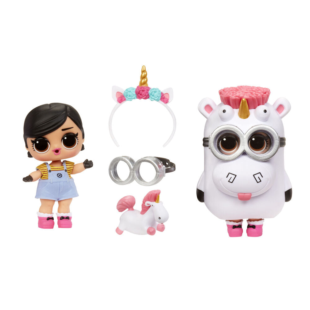 L.O.L Surprise Loves Minions Tots Collectable Figurine/Toys 10cm 6y+ Assorted