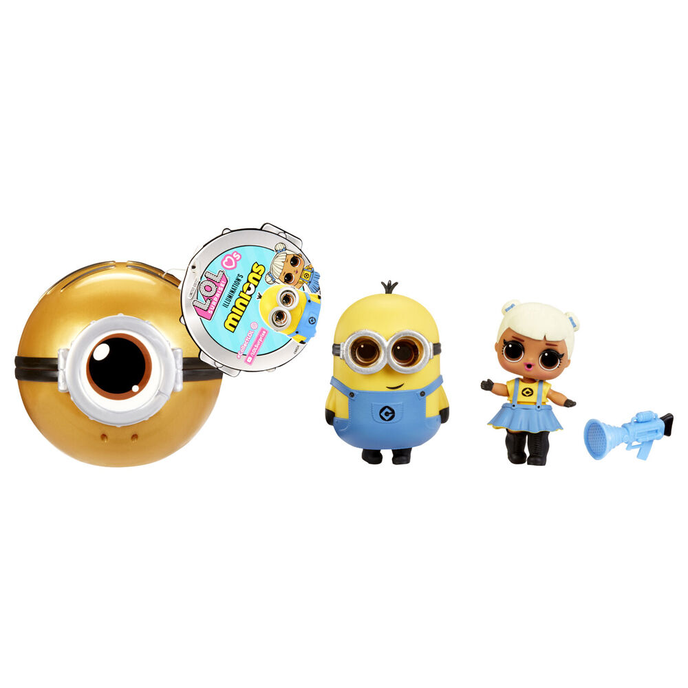 L.O.L Surprise Loves Minions Tots Collectable Figurine/Toys 10cm 6y+ Assorted