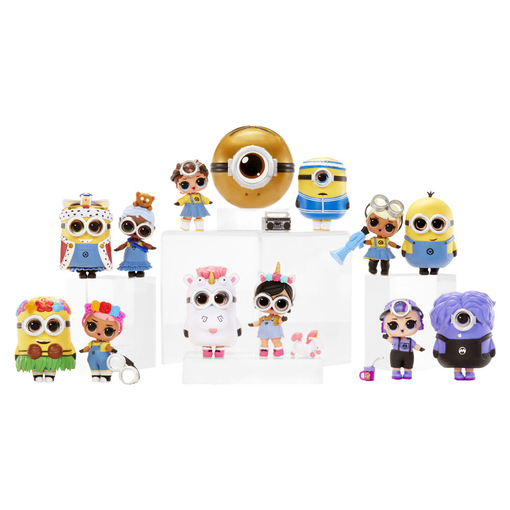 L.O.L Surprise Loves Minions Tots Collectable Figurine/Toys 10cm 6y+ Assorted