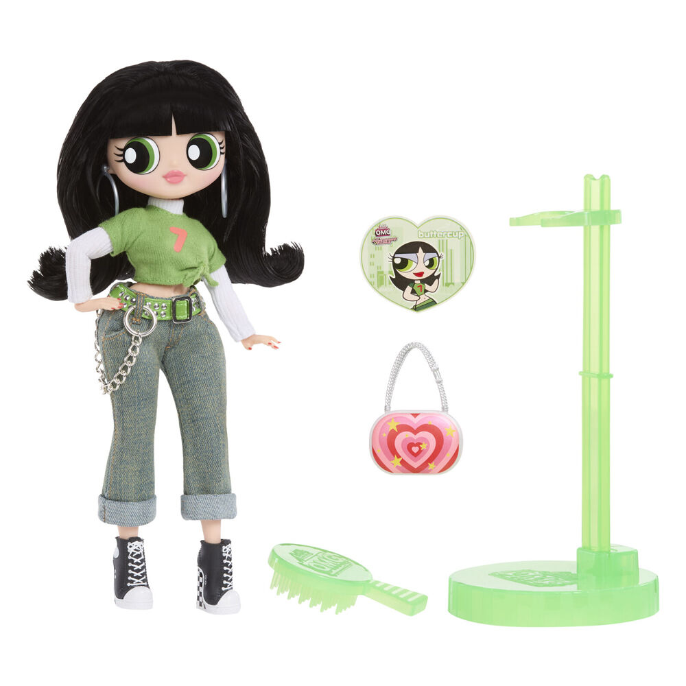 L.O.L Surprise O.M.G The Powerpuff Girls Doll/Toy w/8 Accessories Buttercup 5y+