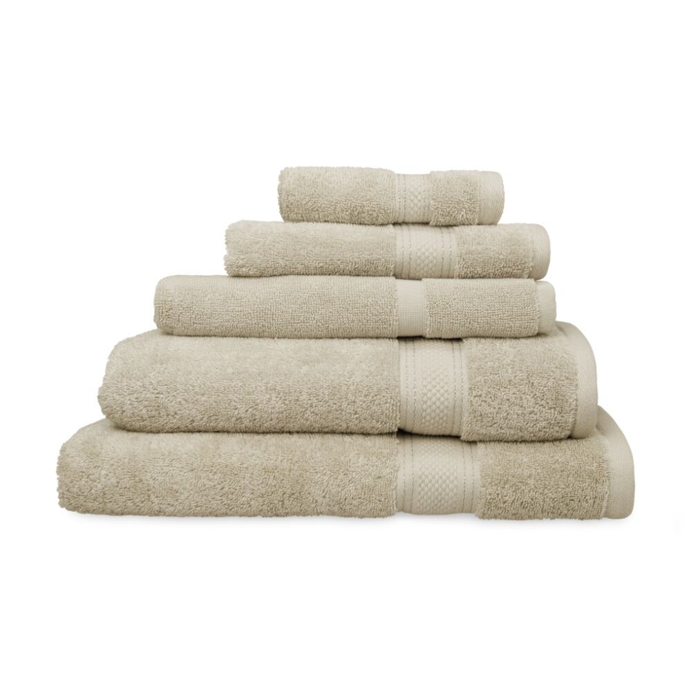 2x Ardor St Regis Collection 80x160cm Bath Towel Sheet Soft Cotton Stone