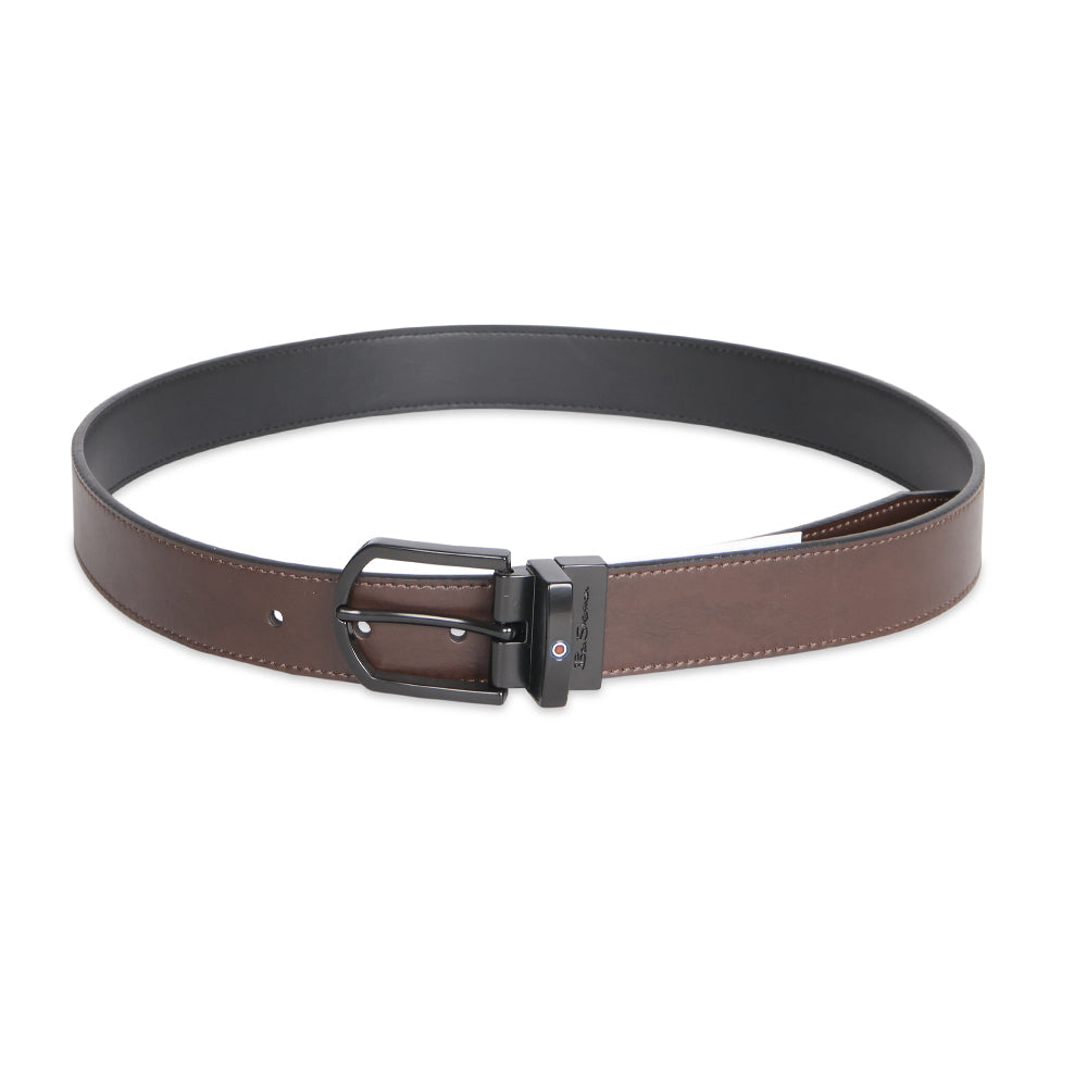 Ben Sherman Men's Reversible Pin Buckle Belt L/38-40" Brown/Black
