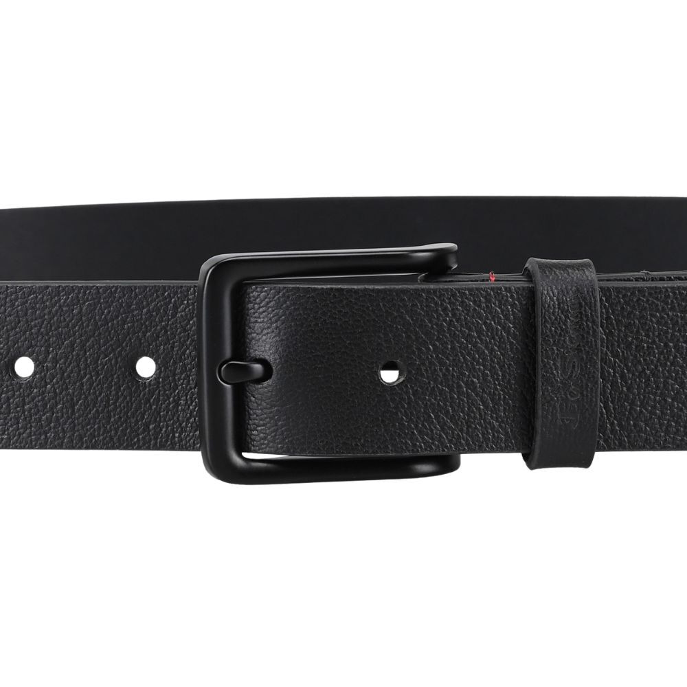 Ben Sherman Casual Leather Belt Men's Accessory LRG - Black
