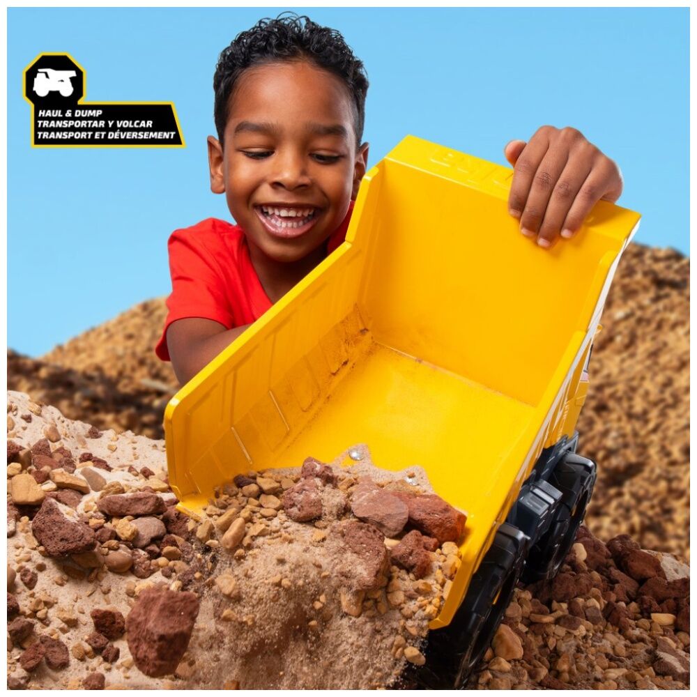 Tonka Futuristic Steel Mighty Dump Truck 1:16 Scale Kids Outdoor Toy 3y+ Yellow
