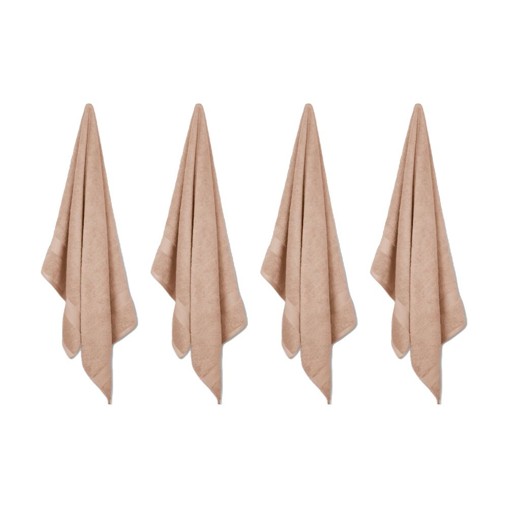 4x Ardor St Regis Collection 68x140cm Bath Towel Soft Cotton Dusk