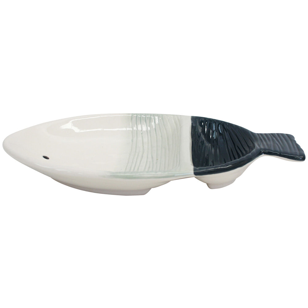 2PK LVD Fish Ceramic 27.5x16cm Plate Decorative Dish Tableware Large