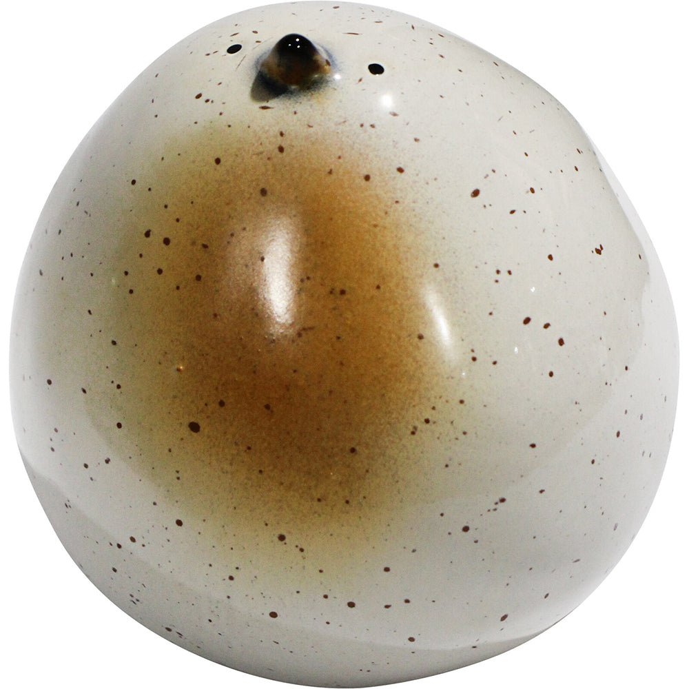 2PK LVD Ceramic Birdie Ornament Large Decorative Home Decor White