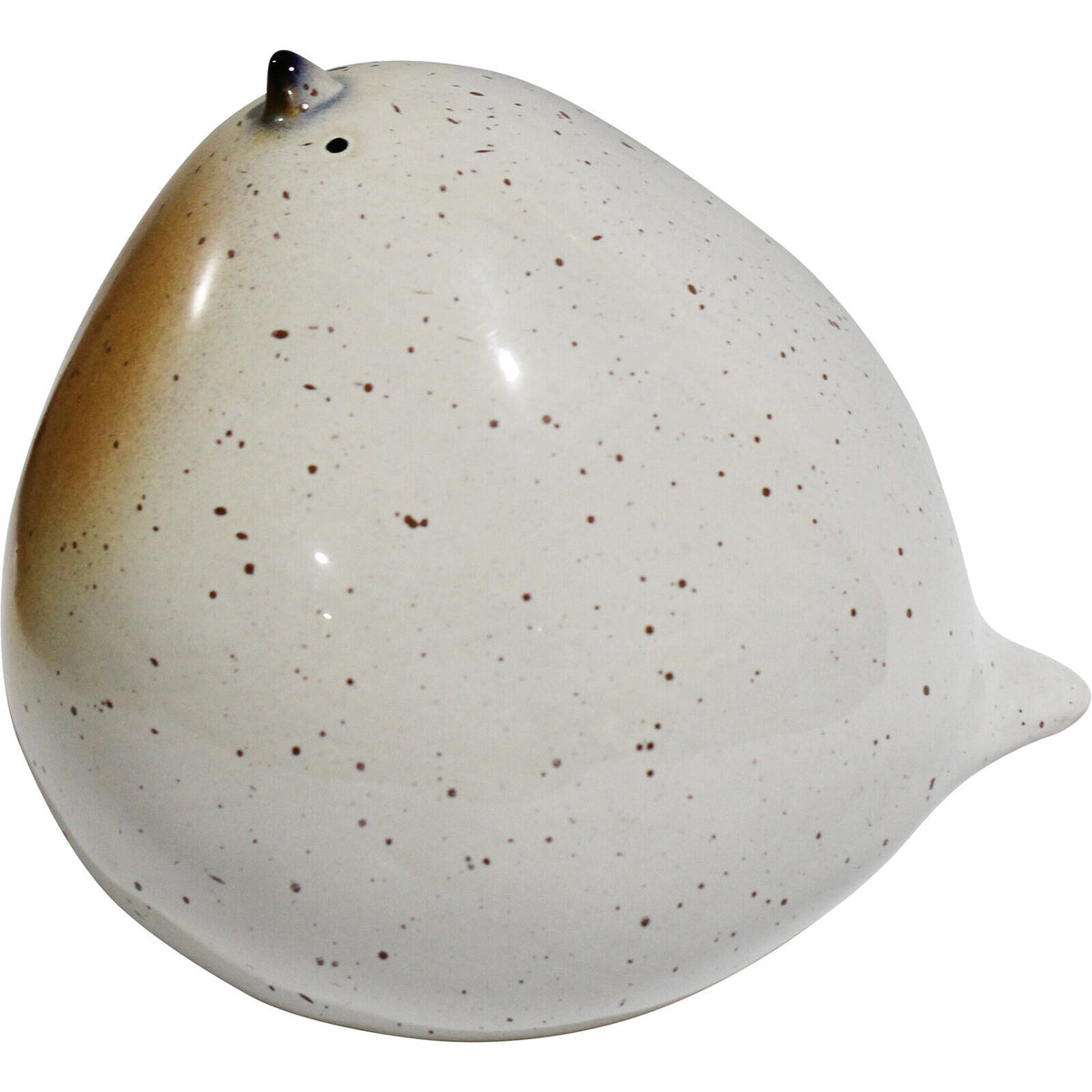 2PK LVD Ceramic Birdie Ornament Large Decorative Home Decor White