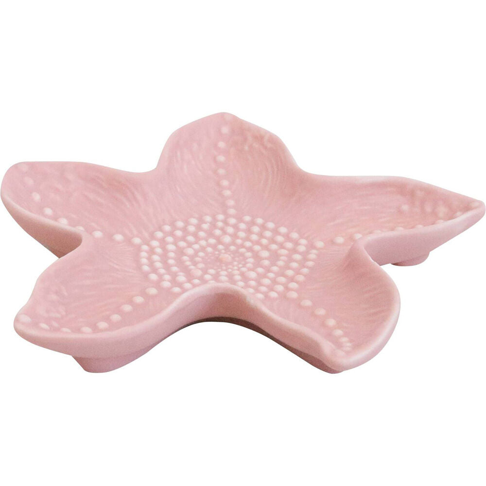 2PK LVD Starfish Plate Ceramic Home/Lounge Decor 16.5cm Nude