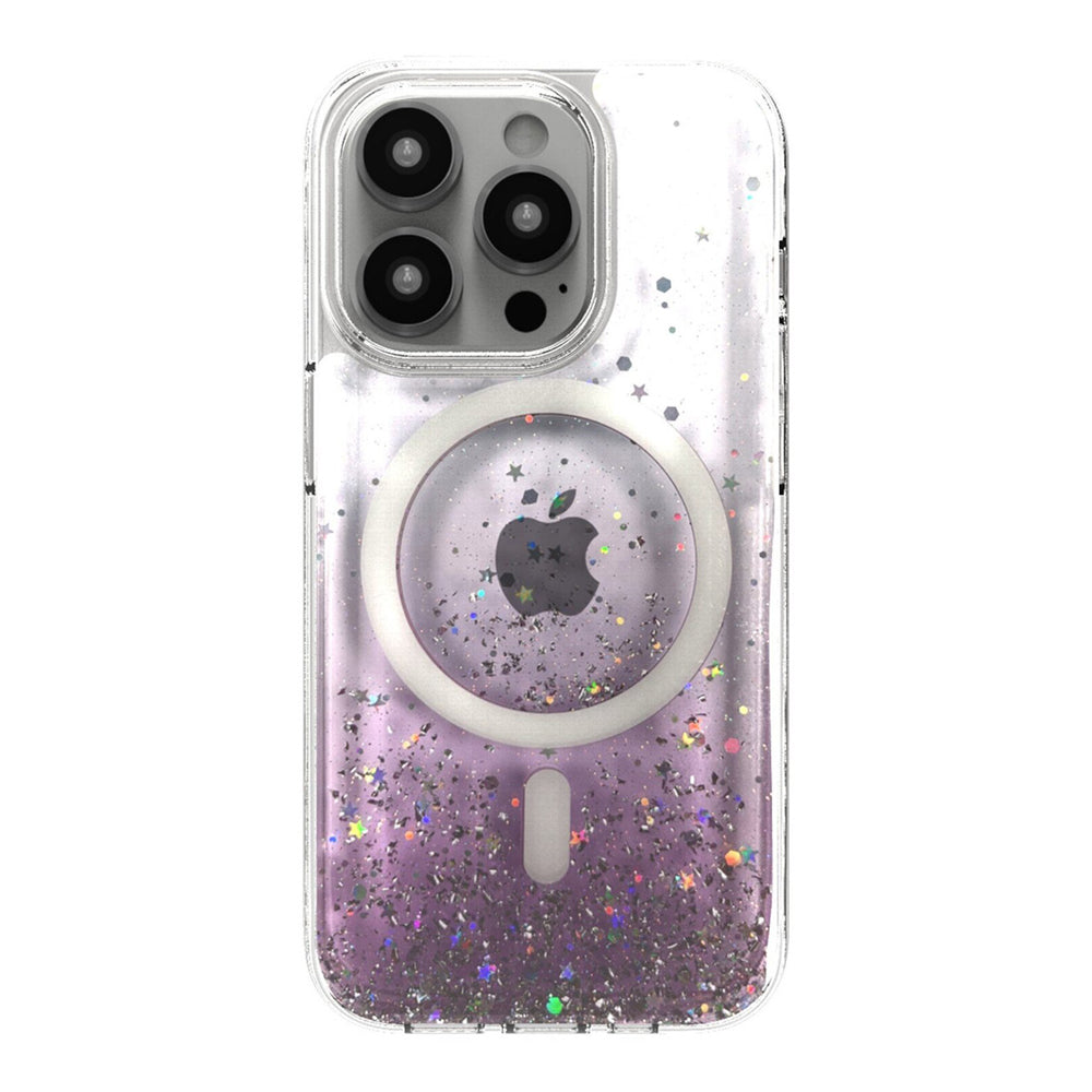 Bryten Starburst MagSafe Phone Case For iPhone 15 Pro - Pink