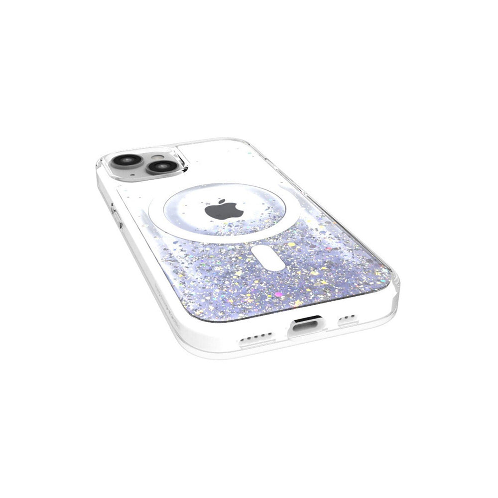 Bryten Starburst MagSafe Phone Case For iPhone 15 Pro - Purple