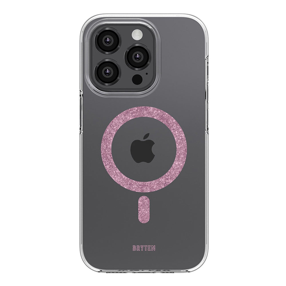 Bryten MagFx MagSafe Phone Case For iPhone 15 Pro Max - Pink