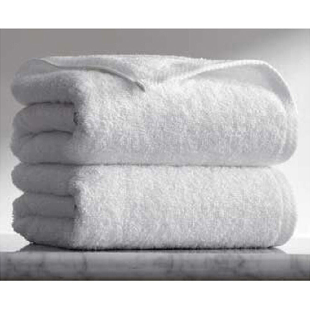 4PK Jason Commercial J-Dry Supreme Bath Towel Large 76x150cm - White