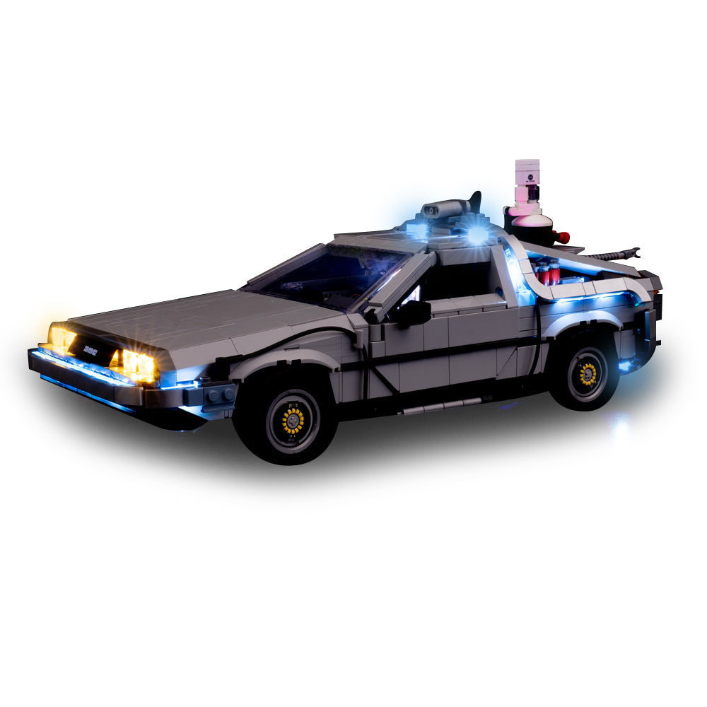Light My Bricks Light Kit For Lego Back to the Future Delorean No.10300 12+