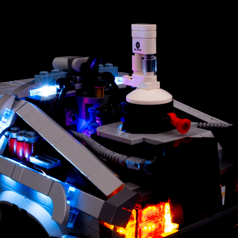 Light My Bricks Light Kit For Lego Back to the Future Delorean No.10300 12+