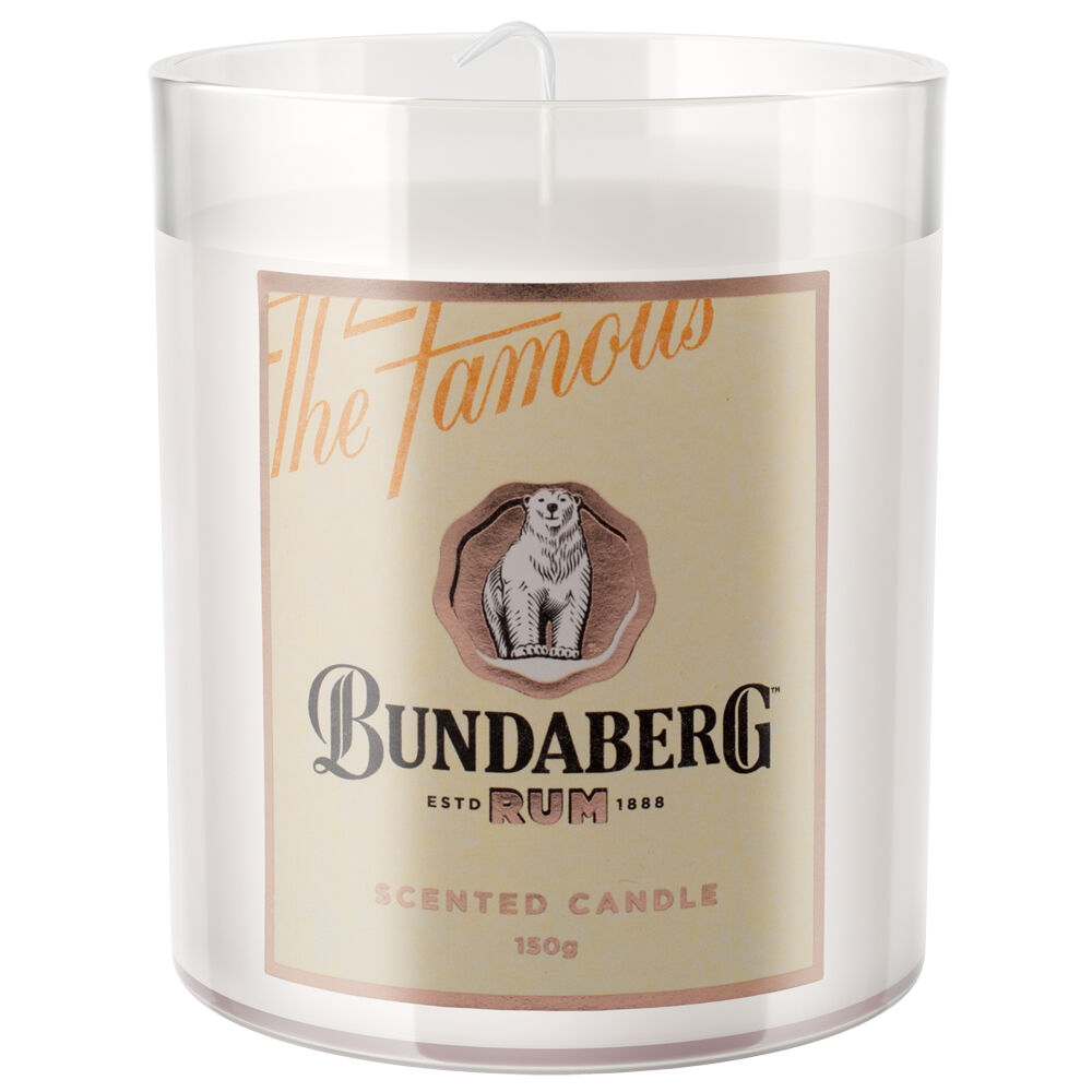 Bundaberg Rum Scented Candle Home Decor Fragrance 150g