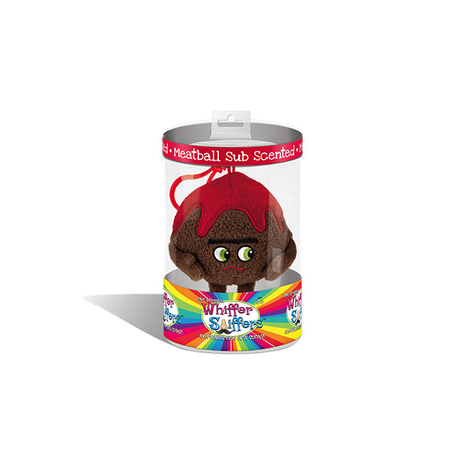 Whiffer Sniffers Meatball Paul Sub Scented Backpack Clip Plush Toy 10cm