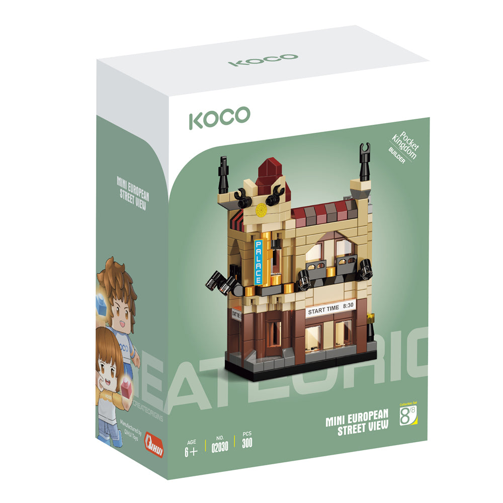 301pc Koco Detective Agency and 300pc Luxury Cinema Kids/Children Toy 6y+