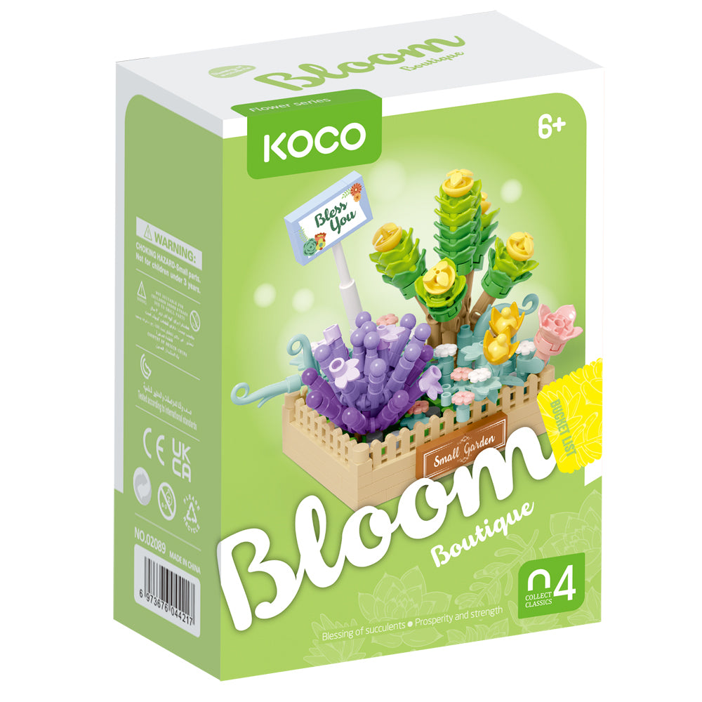 232pc Koco Succulent Combination Potted Plants Kids Building Toy 6y+