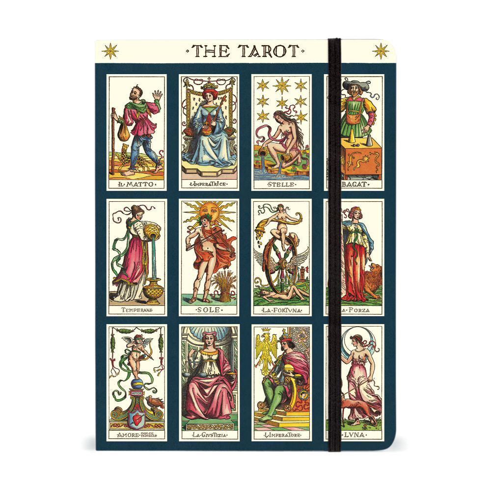 2PK Cavallini Notebook Writing Stationery Large - Tarot