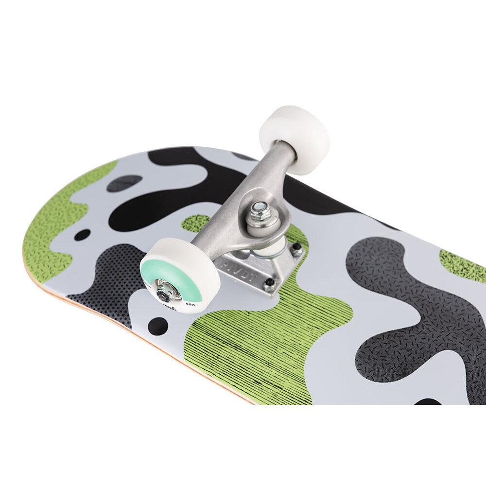 Verb Complete Skateboard Progressive Camo Black/Mint 8in