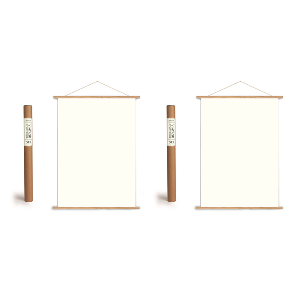 2PK Cavallini DIY Vintage Poster Kit 51x71cm - Vertical