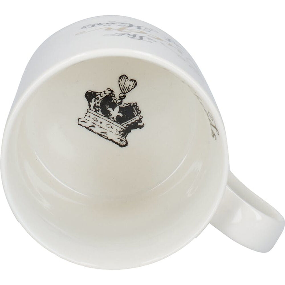 2PK 2pc Mikasa x V & A Alice In Wonderland His and Hers Coffee Drinking Mug Set