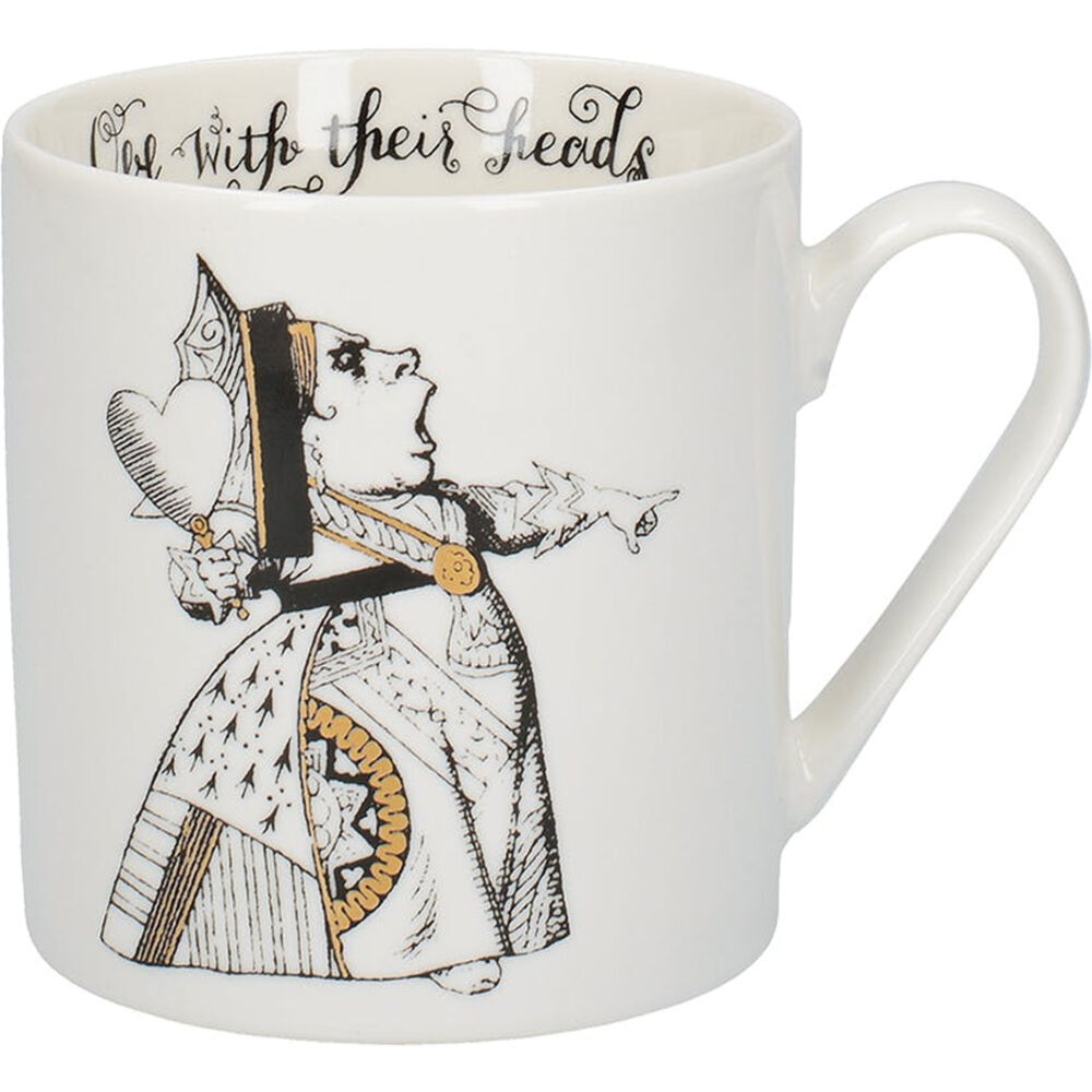 2PK 2pc Mikasa x V & A Alice In Wonderland His and Hers Coffee Drinking Mug Set