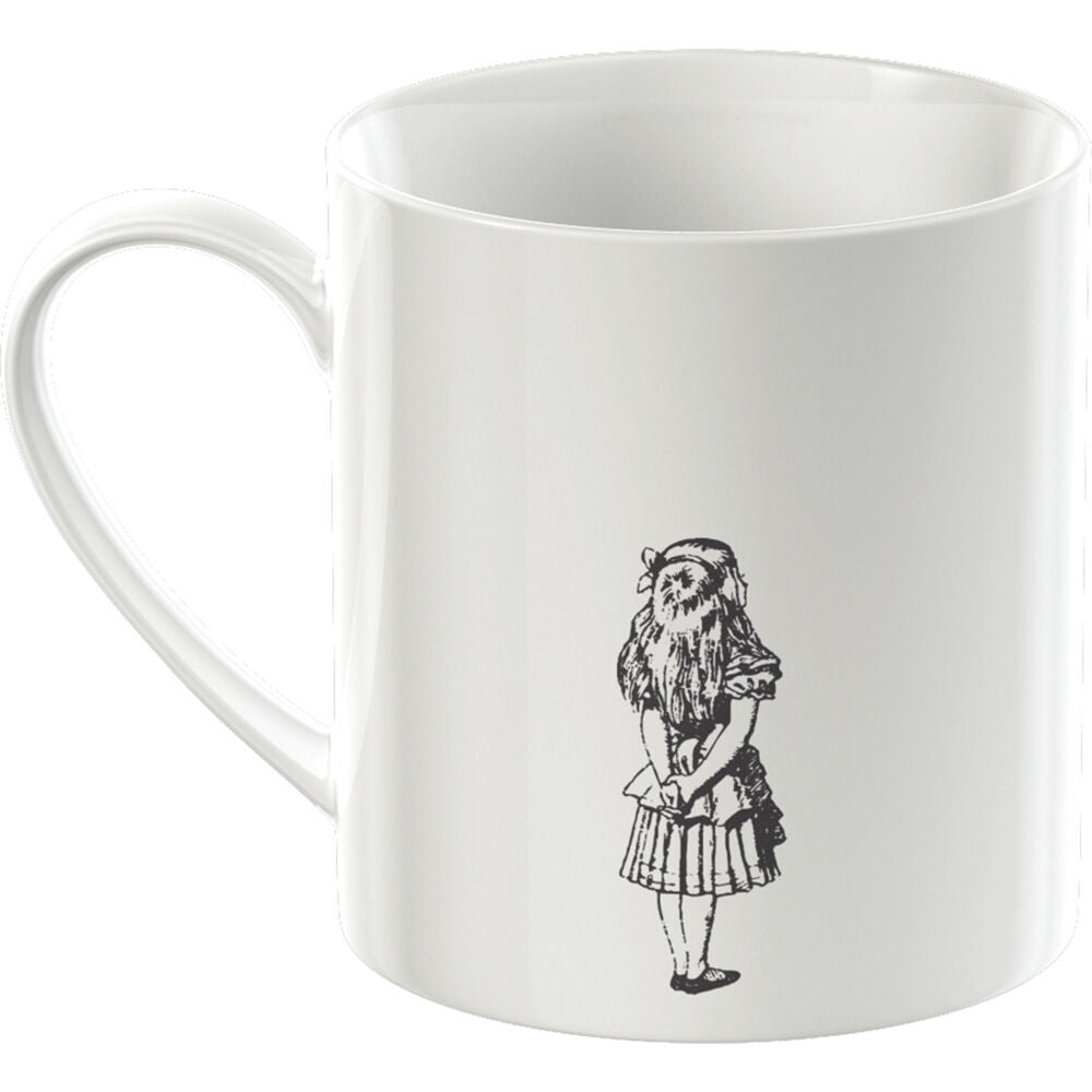 2PK Mikasa x V & A Alice In Wonderland Coffee Drinking Mug Alice 350mL