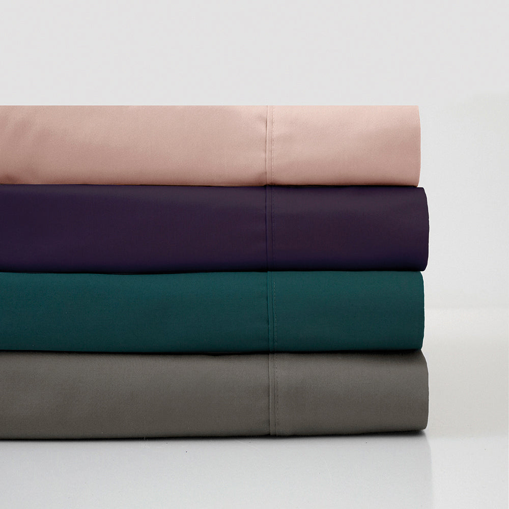 Bambury Size King 1000TC Sheet Set Purple Home Bedding