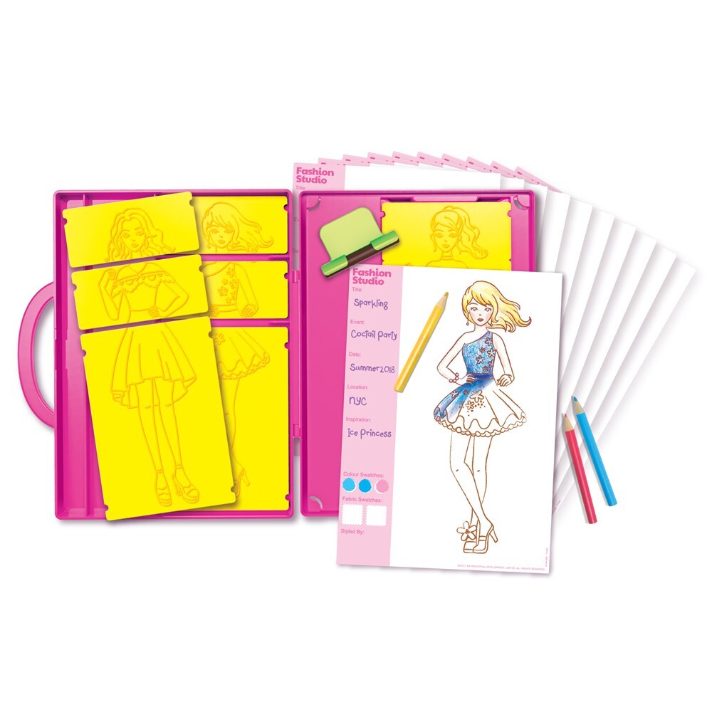 4M KidzMaker My Design Portfolio Fashion Studio Kids 5y+