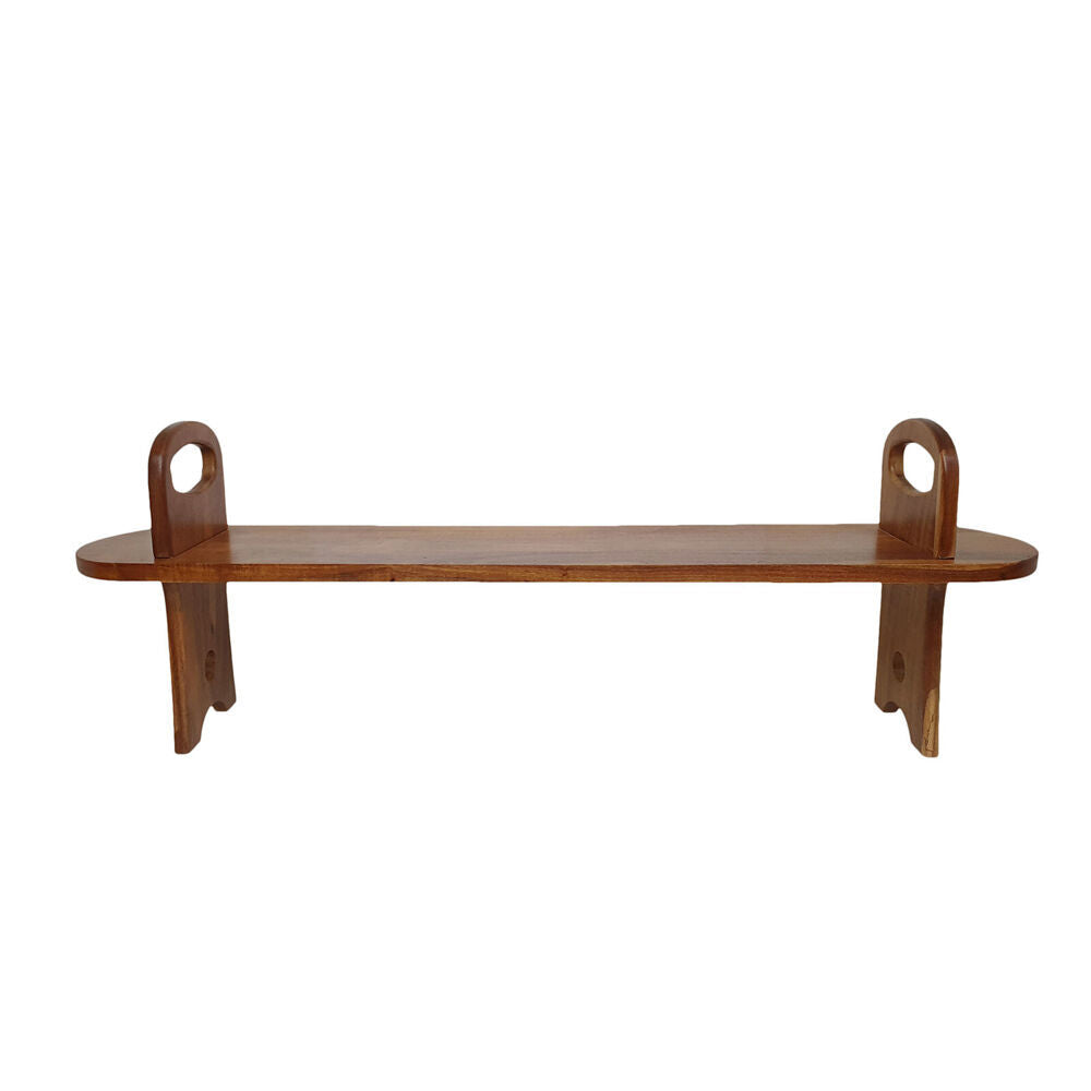 2PK Cerve Acacia Plank Serving Board/Platter Food Grade Durable w/Stand 80cm