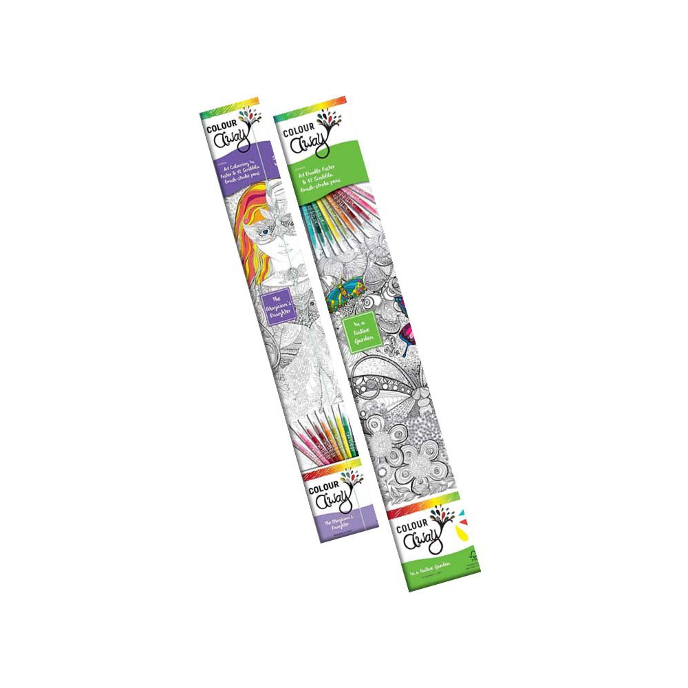 ColourAway Colouring In Poster Kit Kids/Children Magician's Daughter 8y+